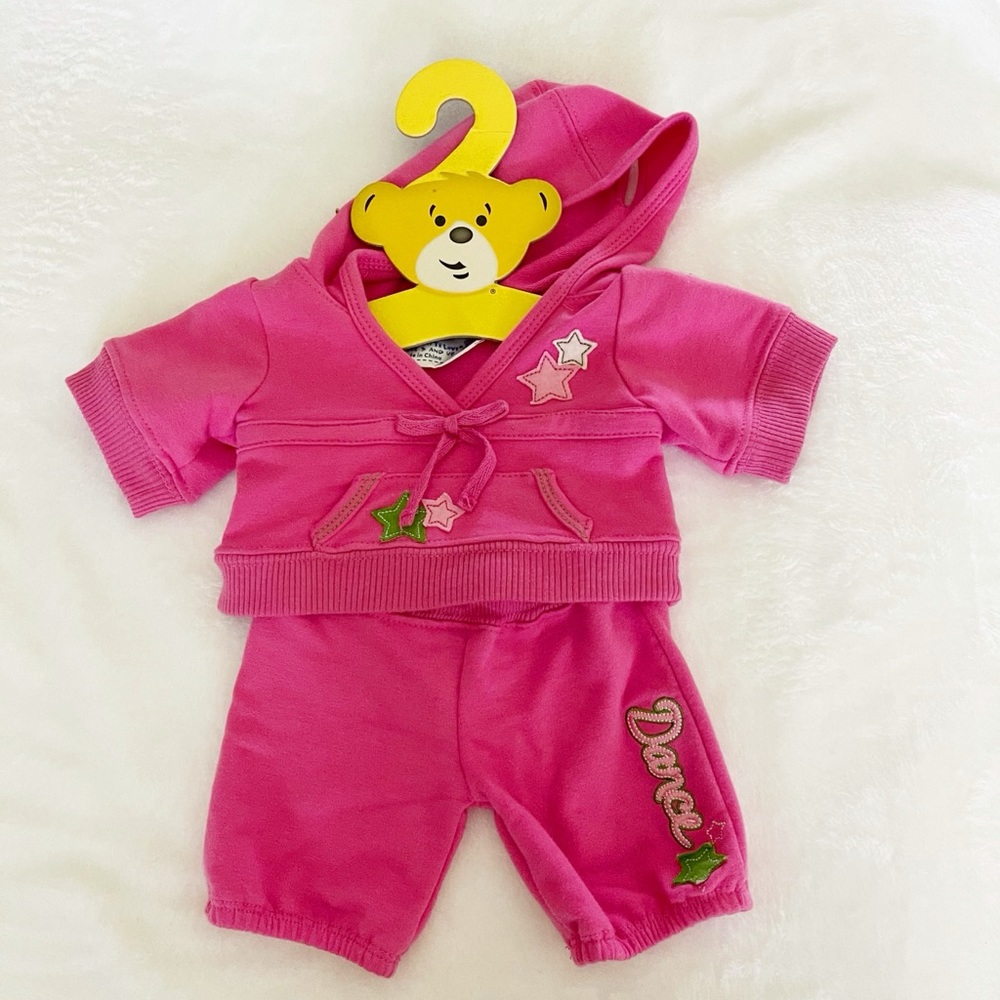 Build-A-Bear Pink Dance Outfit